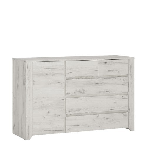 Axton Baychester 1 Door 2+3 Drawer Chest
