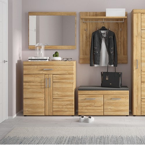 Axton Bronxwood Mirror in Grandson Oak