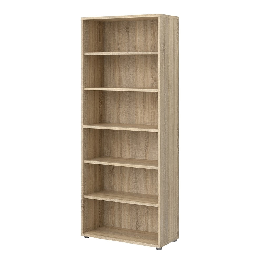 Axton Trinity Prima Bookcase 5 Shelves In Oak