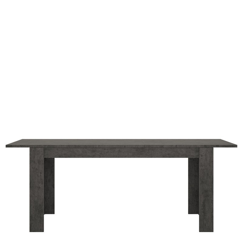 Axton Laconia Dining Table + 4 Milan High Back Chair Black