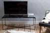 Gillmore Space Iris Rectangle Side Table Black Top