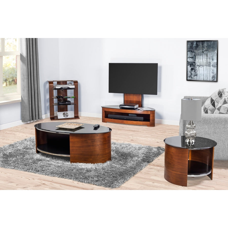Jual Furnishings Florence Walnut Entertainment Unit