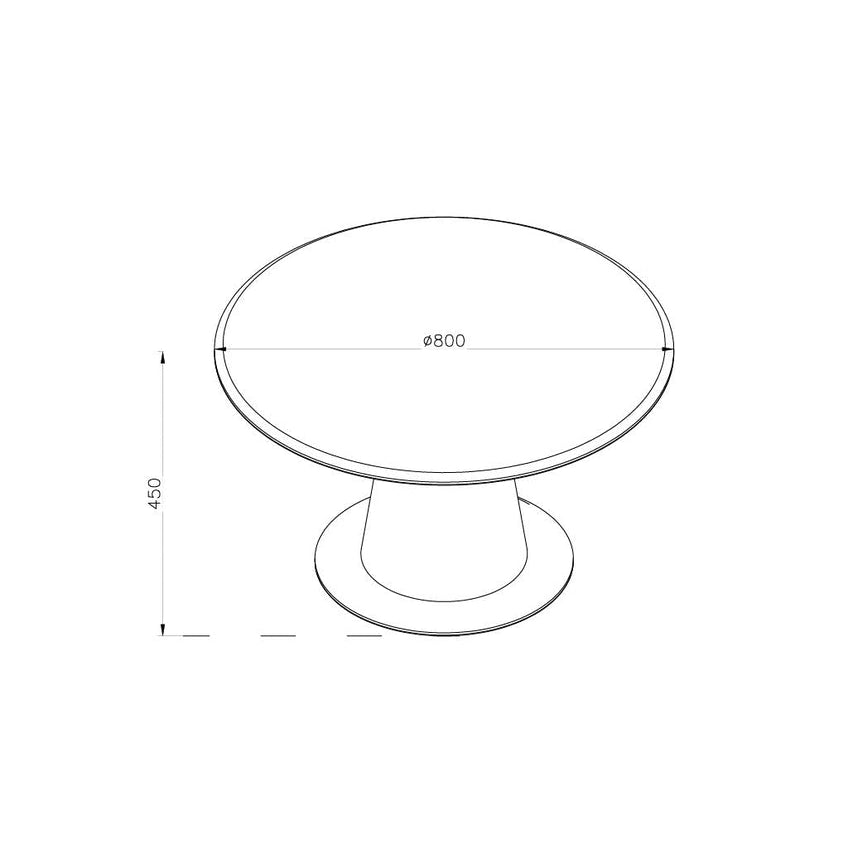 Jual Furnishings Siena Coffee Table Oak JF318