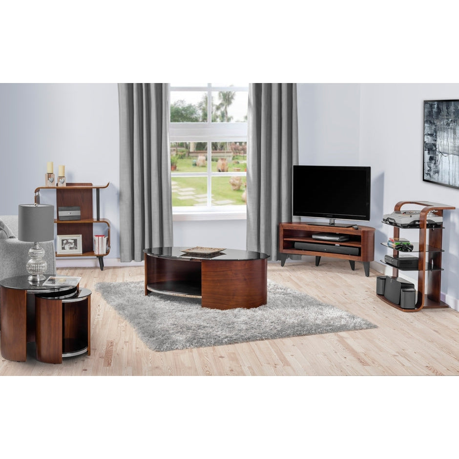 Jual Furnishings Vienna Short Bookcase Walnut