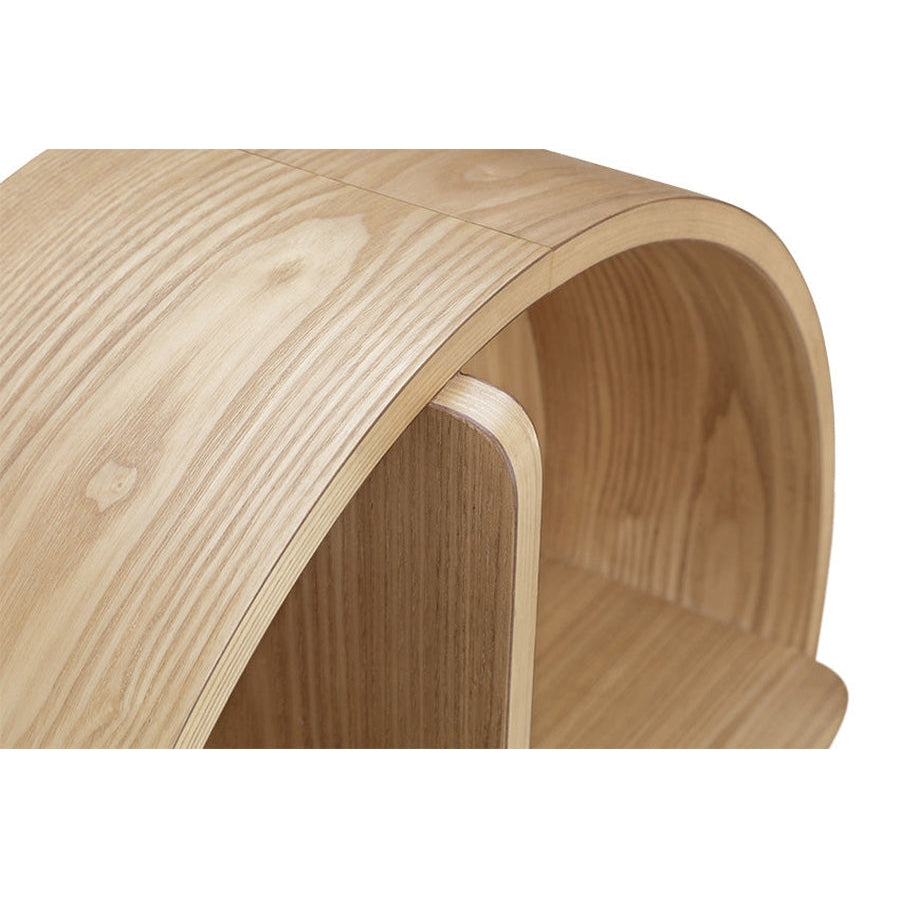 Jual Furnishings San Francisco Wall Shelf Oak JF713