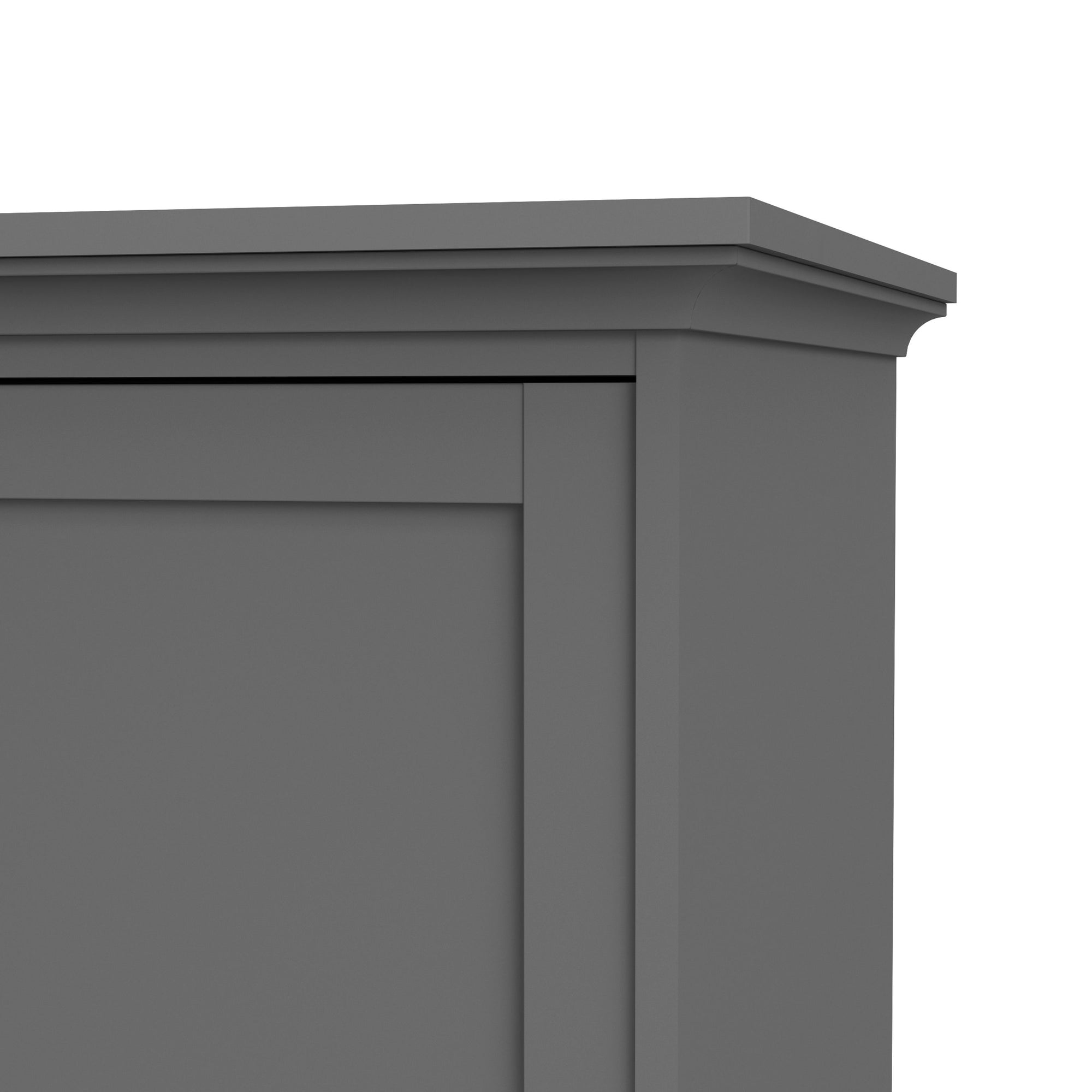 Axton Westchester Wardrobe With 3 Doors in Matt Grey