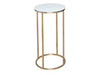 Gilmore Space Kensal Circular Lamp Stand White