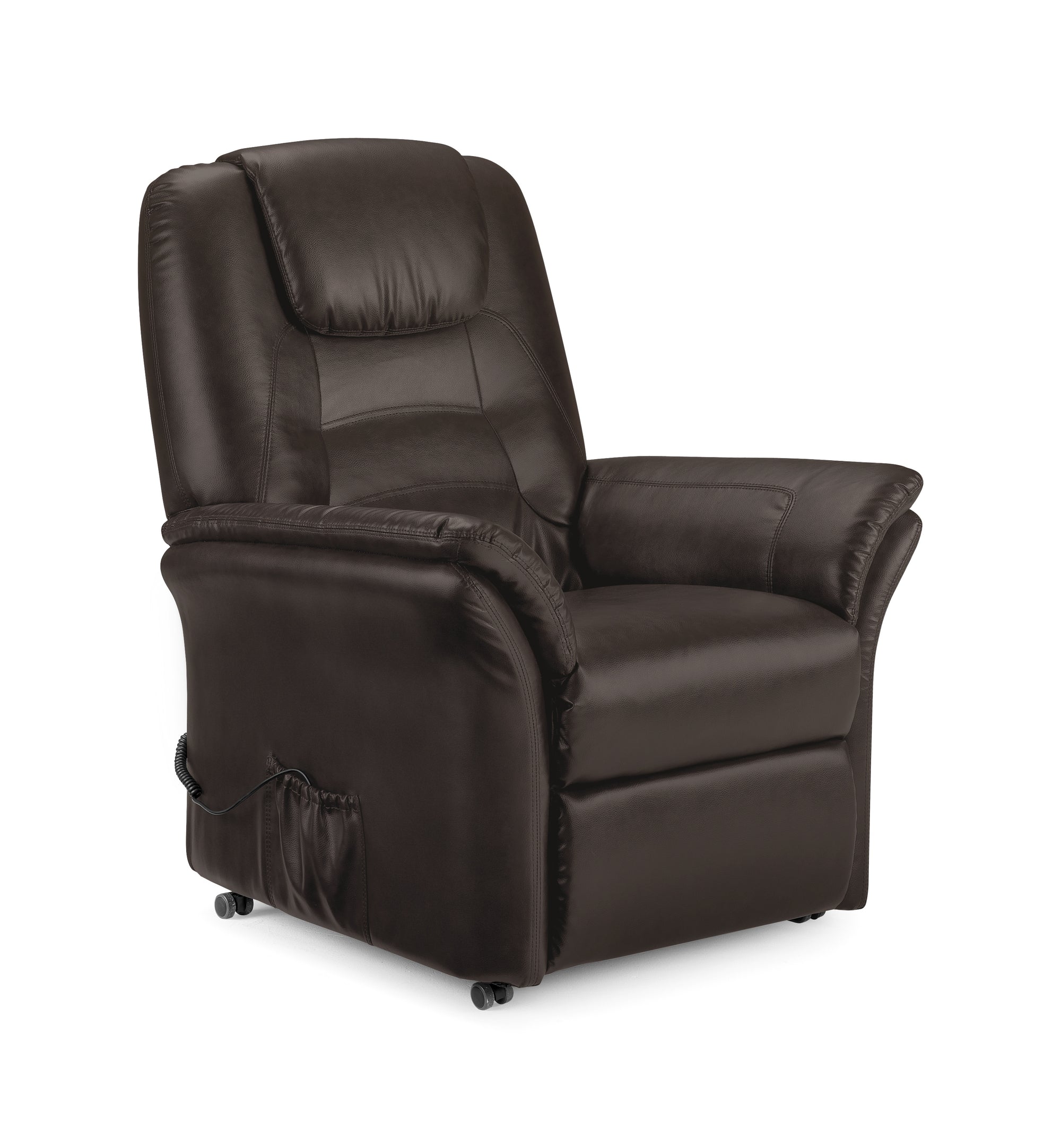 Julian Bowen Riva Rise & Recline Chair Brown