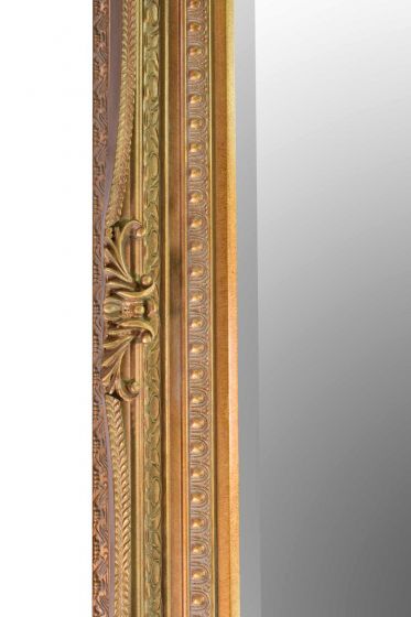 Carrington Gold Large Wall Mirror 175 x 89 CM