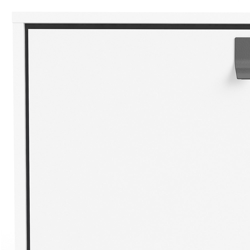 Axton Longwood Sideboard 2 Doors + 2 Drawers In Matt White