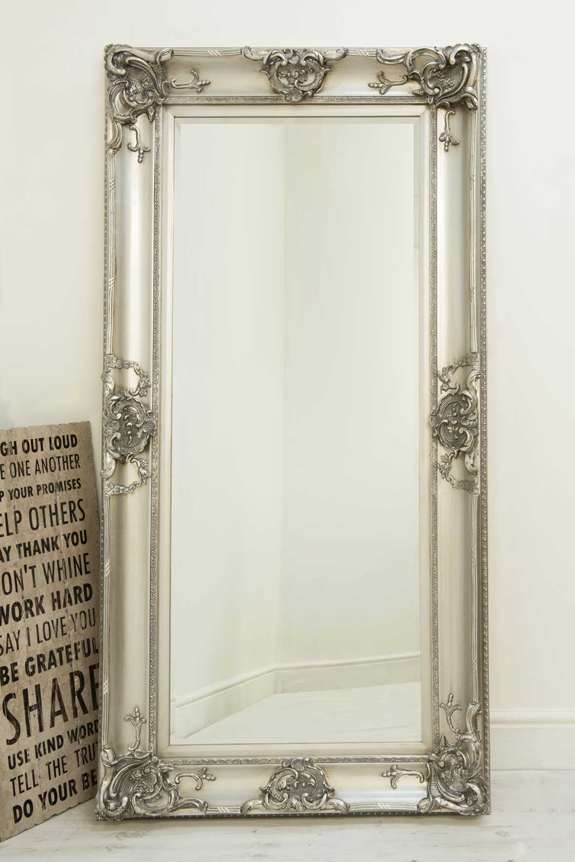 Cosgrove Silver Decorative Mirror 183 x 91