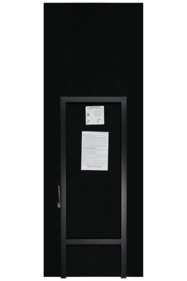 Carrington All Glass Bevelled Square Corner Cheval Free Standing Mirror 5Ft X 1Ft3 (150 X 40cm)